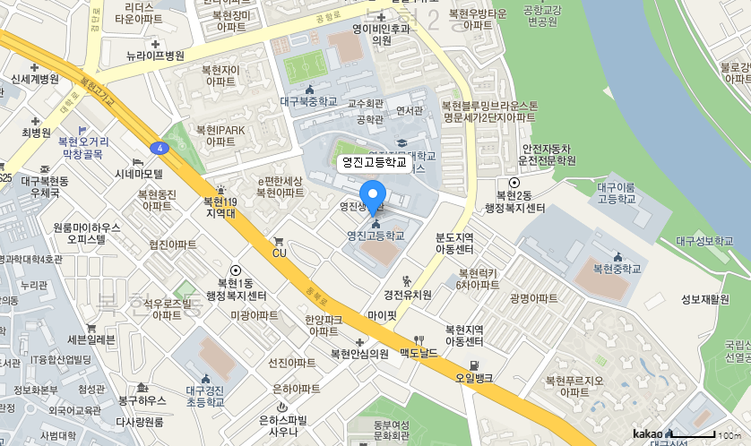 학교 찾아오시는 길 지도